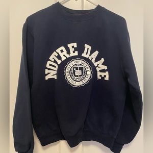 NOTRE DAME CHAMPION CREWNECK SWEATSHIRT